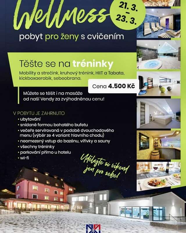 Wellnes vikend pro zeny