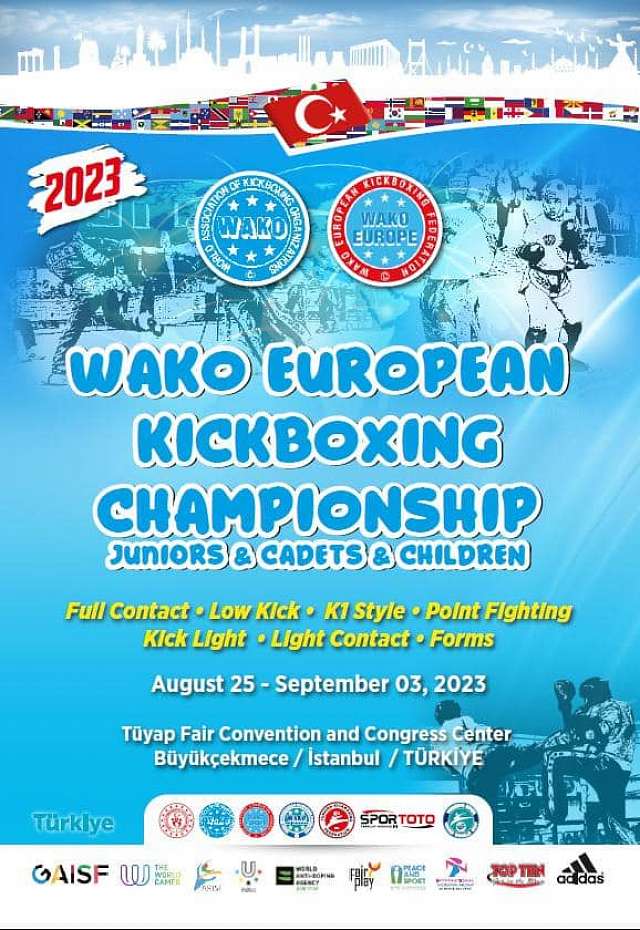Matyáš Pastrňák na mistrovství Evropy kickboxu WAKO